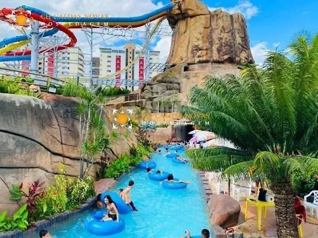 Appartement Piazza Diroma Acesso Acqua Park à Caldas Novas 0*,